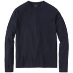 Heren-T-shirt met lange mouwen Navy