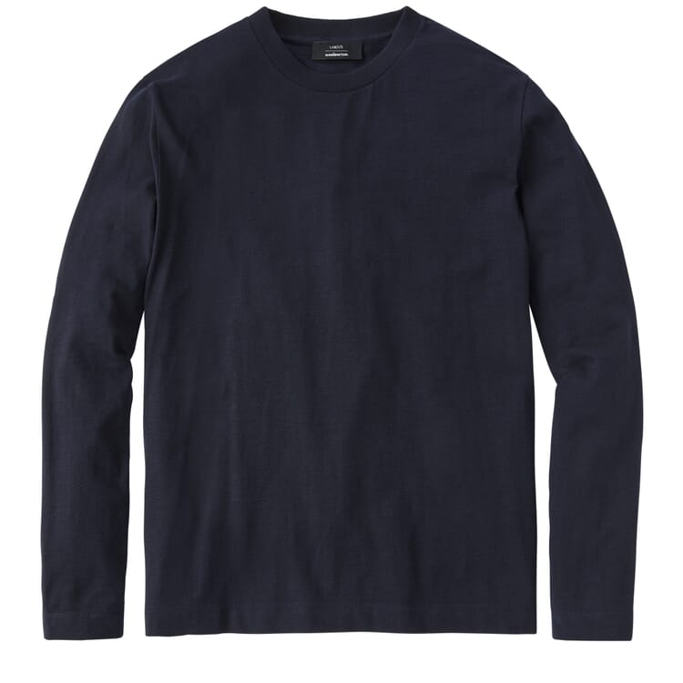 Maglietta da uomo a maniche lunghe, Navy
