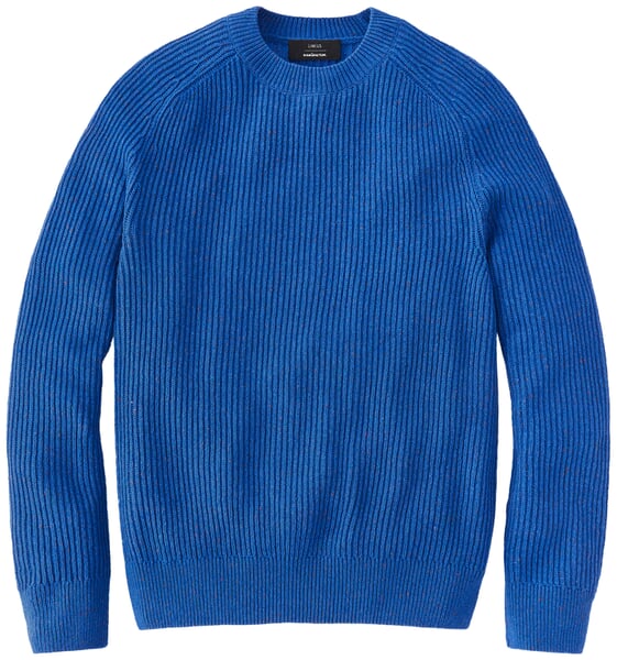 Herrenpullover Patent Electric Blue
