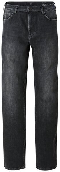 Herrenjeans Straight Fit Black Denim