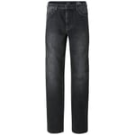 Jeans pour hommes coupe droite Denim noir