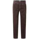 Pantalon en velours côtelé pour homme Marron