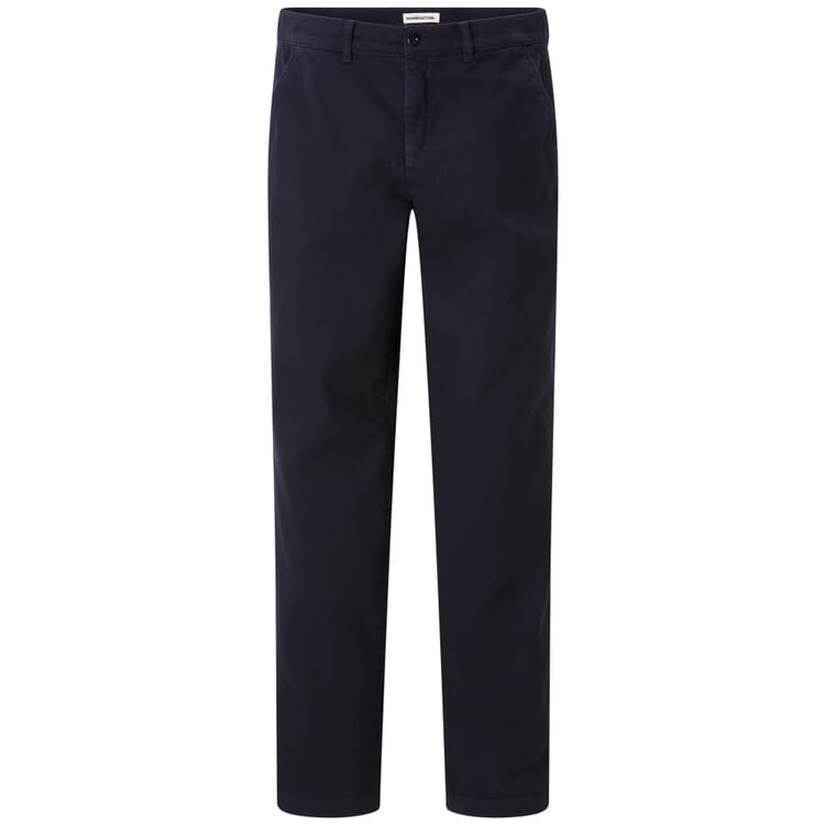 Pantalons en coton pour hommes, Bleu-gris