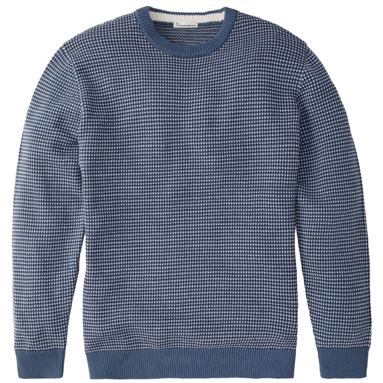 Men’s Patterned Sweaters, Shades of blue