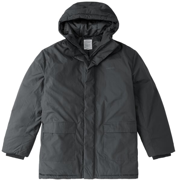 Herren-Winterparka Dunkelgrau