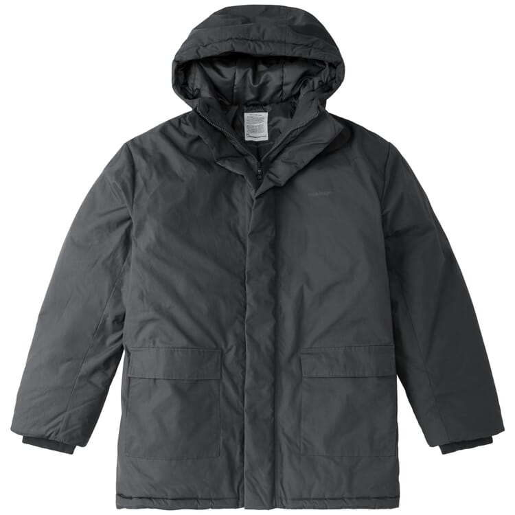 Parka invernale da uomo, Grigio scuro