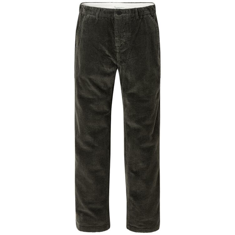 Herren-Cordhose, Dunkelgrün