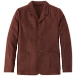 Giacca da uomo Herringbone Rosso ruggine