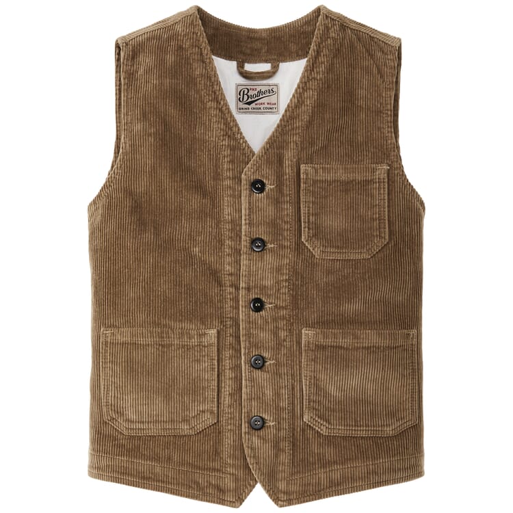 Herren-Roamer-Vest 1937, Cognac