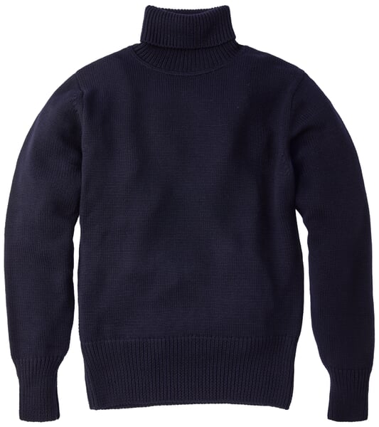 Herren-Rollkragenpullover 1923 Navy