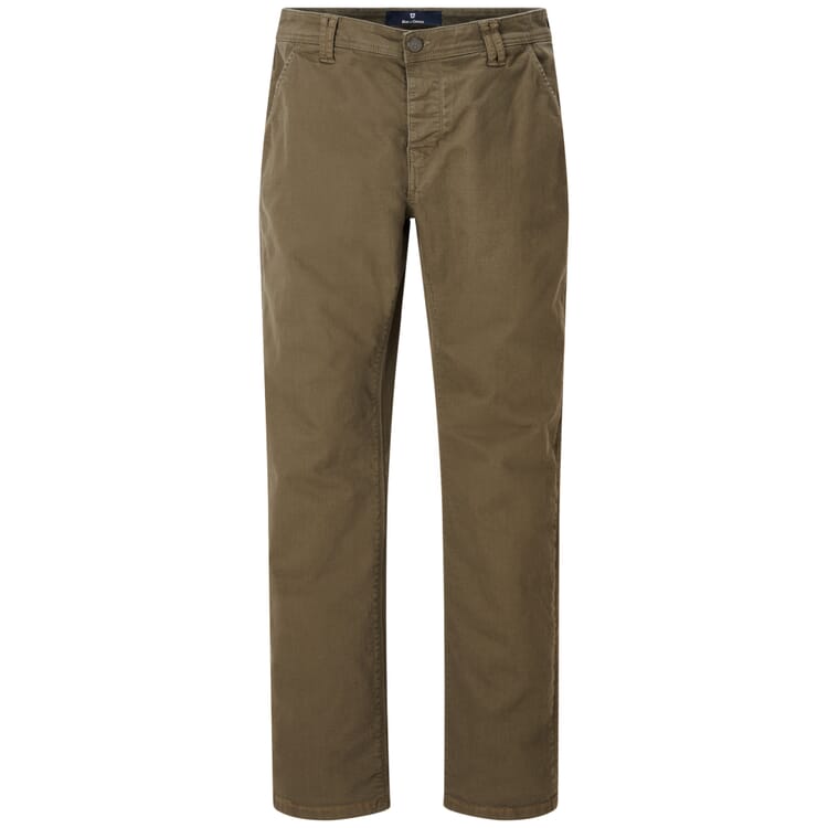 Herren-Chinohose, Olivbraun