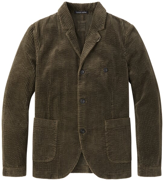 Herenjasje van corduroy Olive