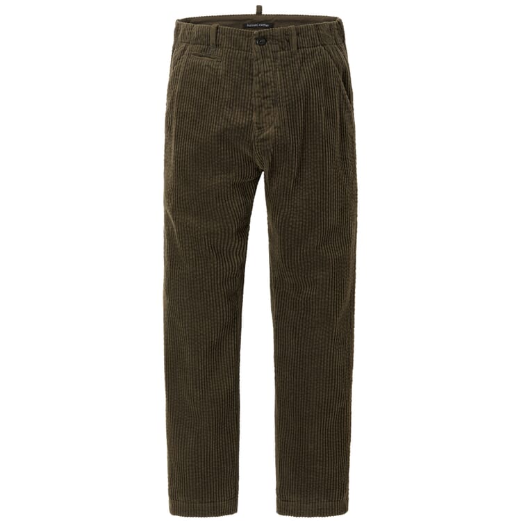 Herrenhose Cord, Oliv