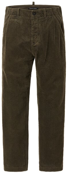Herenbroek van corduroy Olive