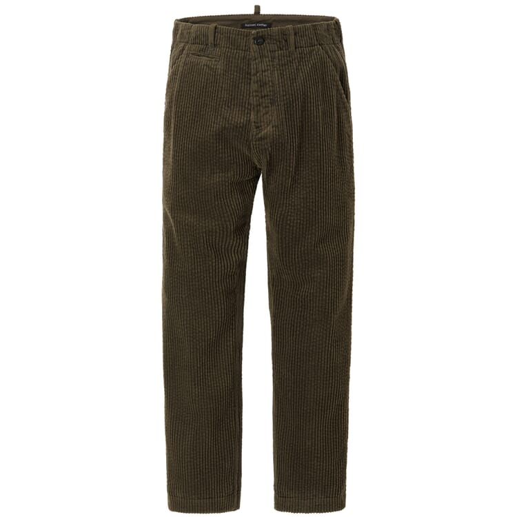 Pantalones de pana para hombre, Oliva
