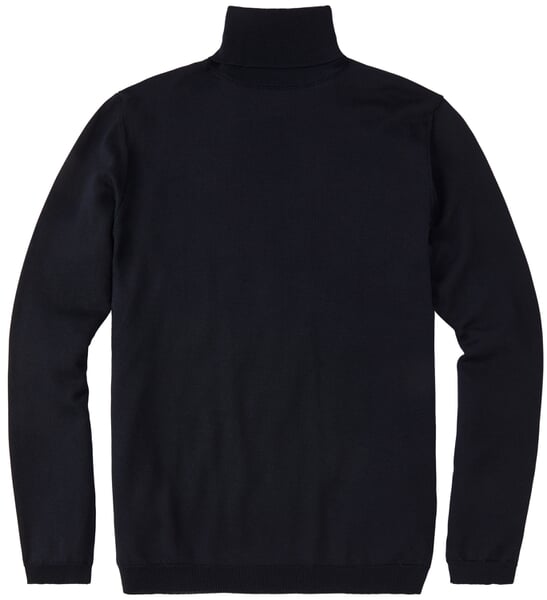 Herren-Rollkragenpullover Dunkelblau