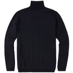 Herren-Rollkragenpullover Dunkelblau