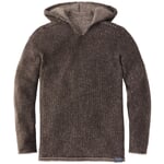Herenpullover met capuchon Taupe-zand