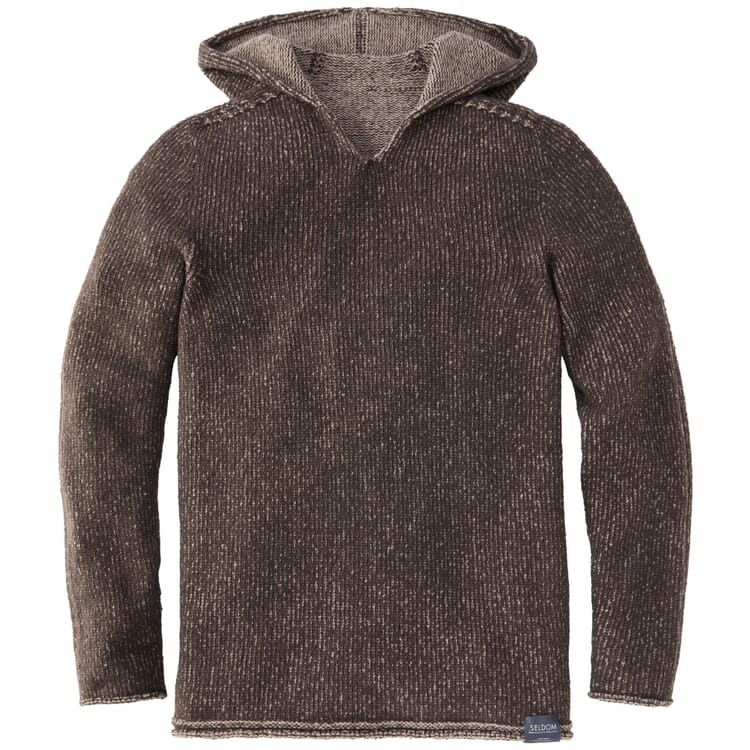 Maglione da uomo con cappuccio
