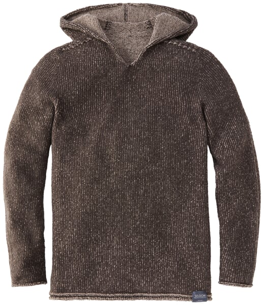 Men’s Hooded Sweater Taupe-Sand