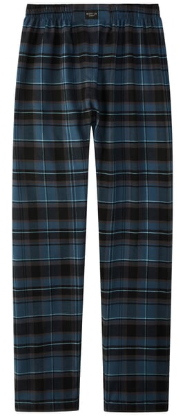 Herrenpyjama Blau-Mehrfarbig