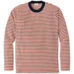 T-shirt rayé pour homme Rouge cassé