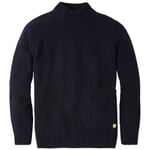 Herrenpullover mit Tasche Navy