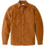 Chemise pour homme en moleskine Ocre