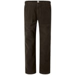 Herenbroek Moleskin bruin-olijfgroen