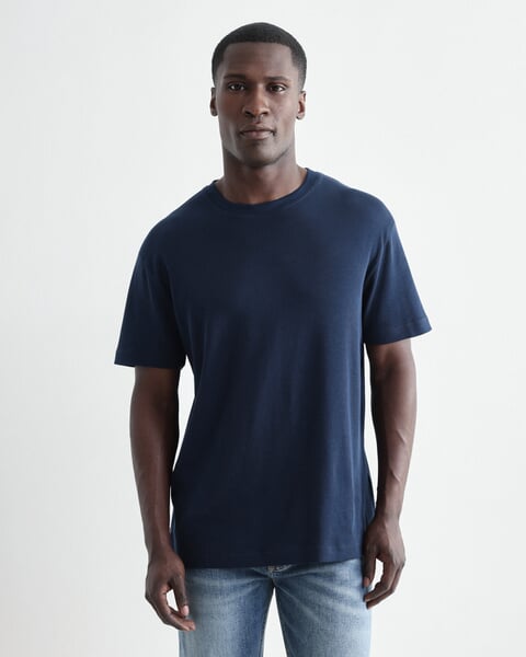 Herrenshirt Halbarm Navy, Fertigungssprozess