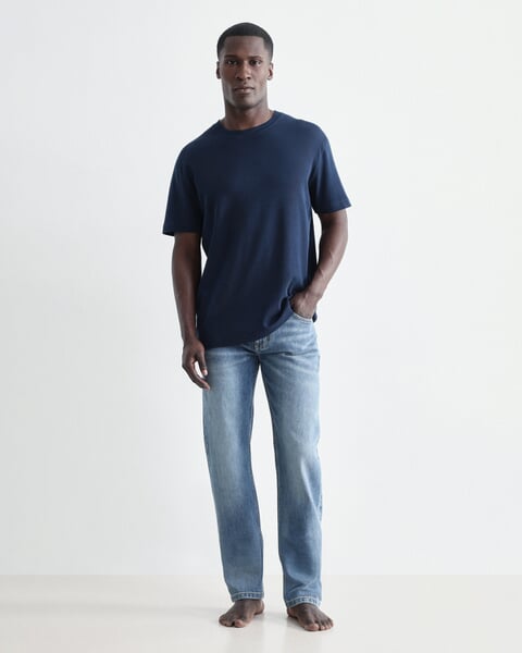 Herrenshirt Halbarm Navy, Fertigungssprozess
