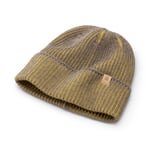 Cappellino per bambini a maglia a coste bicolore Caramel