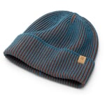 Children's Rib-Knit Hat, 2-Tone Navy
