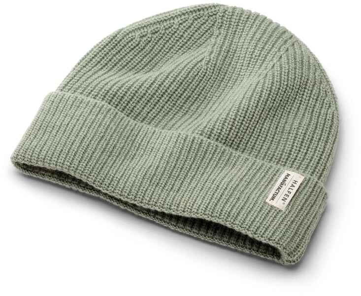 Strickmütze Merino-Kaschmir Hellgrün