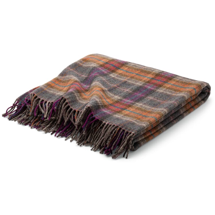 Checkered Lambswool Blanket