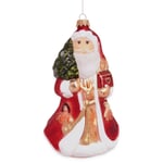 Traditional Lauscha Glass Santa Claus