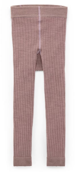 Kinder-Leggings Merinowolle Rosé