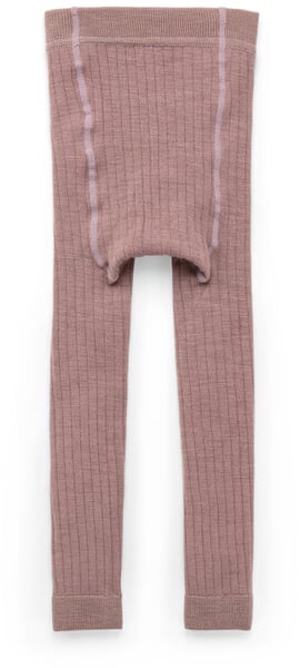 Kinder-Leggings Merinowolle Rosé