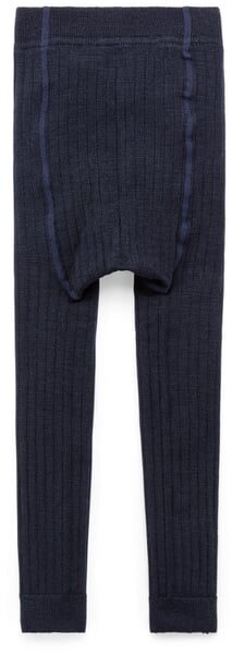 Leggings pour enfants en laine mérinos Marine