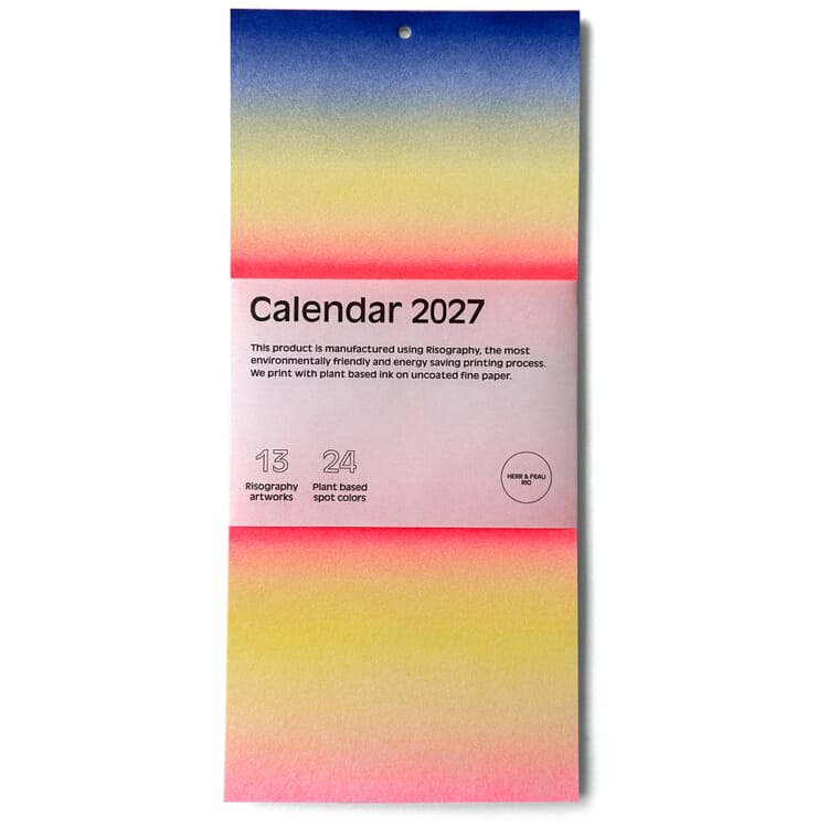 Calendario de pared Riso