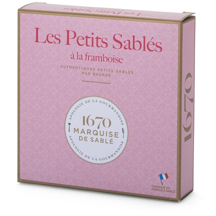 French Sablés with Raspberries