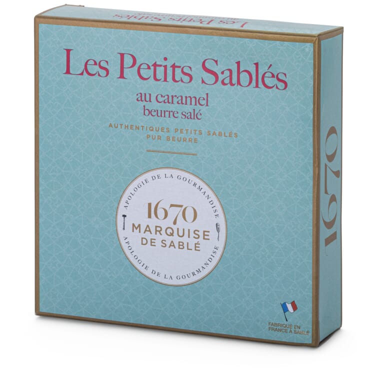French Sablés with Salted Caramel