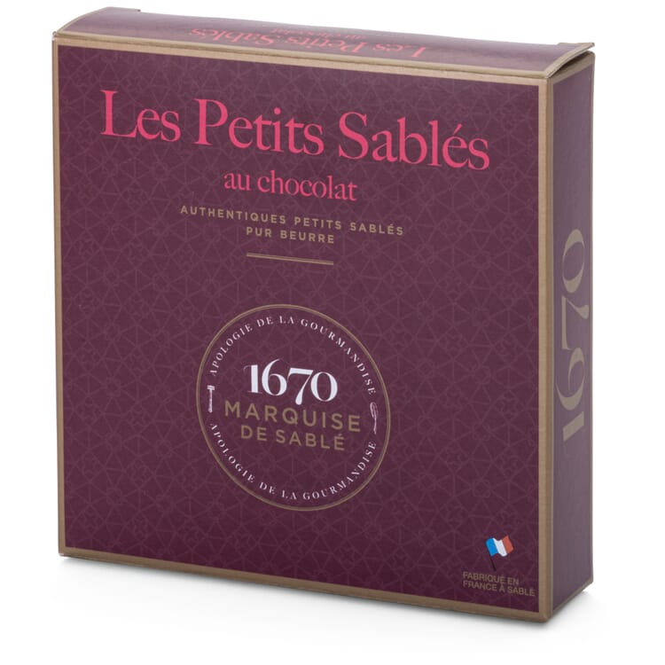 French Sablés with Chocolate