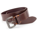 Ceinture tannée en fosse Marron foncé