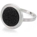 Anillo de ágata cristalina Plata 53