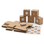 Adventskalenderset Koperkleurige stickers