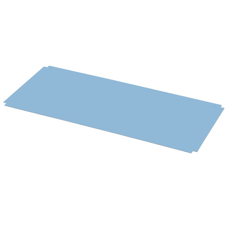 Piano di copertura per Container DS, RAL 5024 Blu pastello