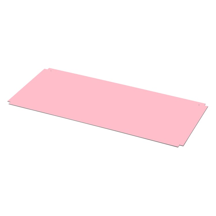 Piano di copertura per Container DS, RAL 3015 Rosa chiaro