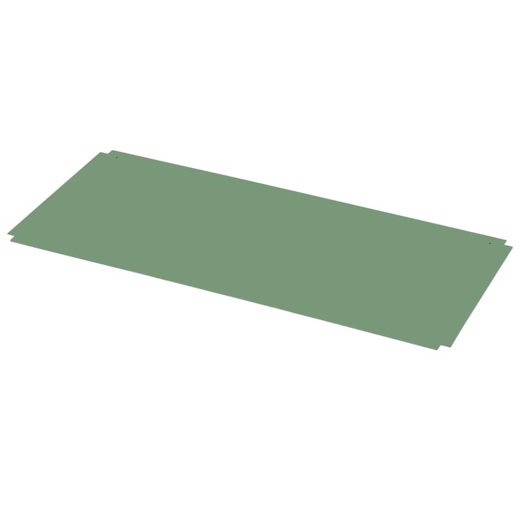 Piano di copertura per Container DS, RAL 6011 Verde reseda