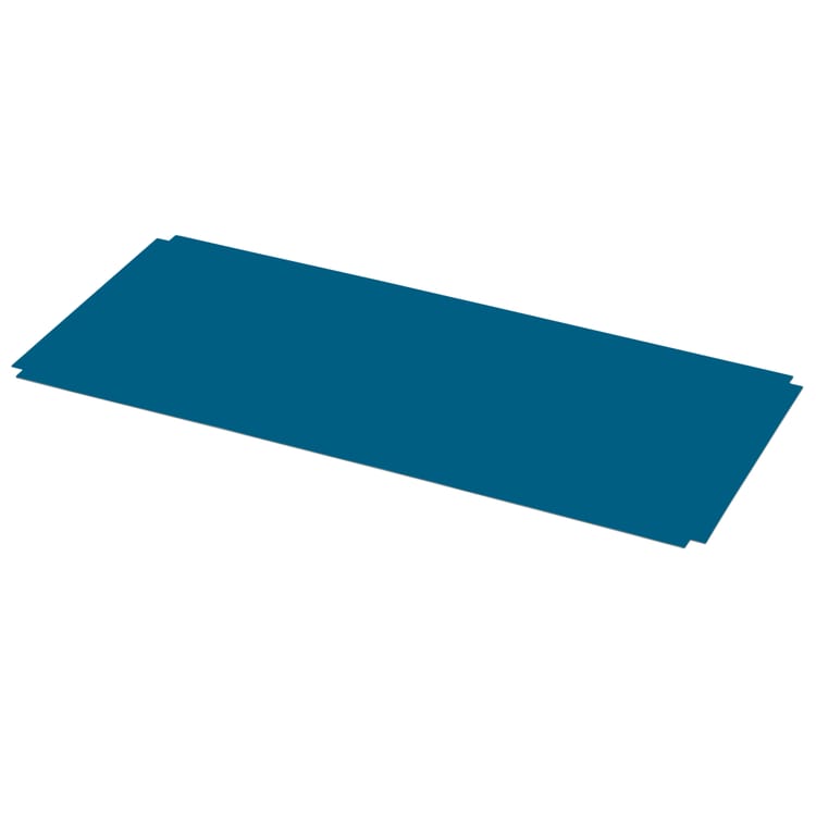 afdekplaat voor Container DS, RAL 5019 Capriblauw